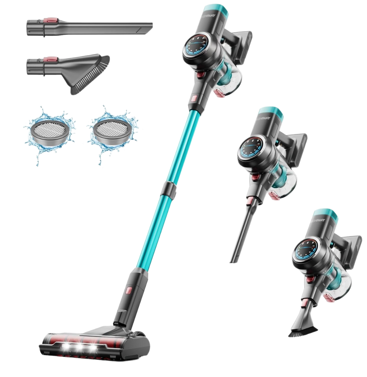 THE HOMPANY Premium Cordless Vacuum Cleaner Website